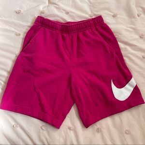 Pink NIKE shorts